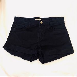 H&M Black Denim Shorts